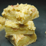 Lemon Rhubarb Bars