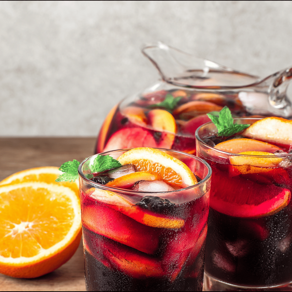 Non alcoholic Sangria