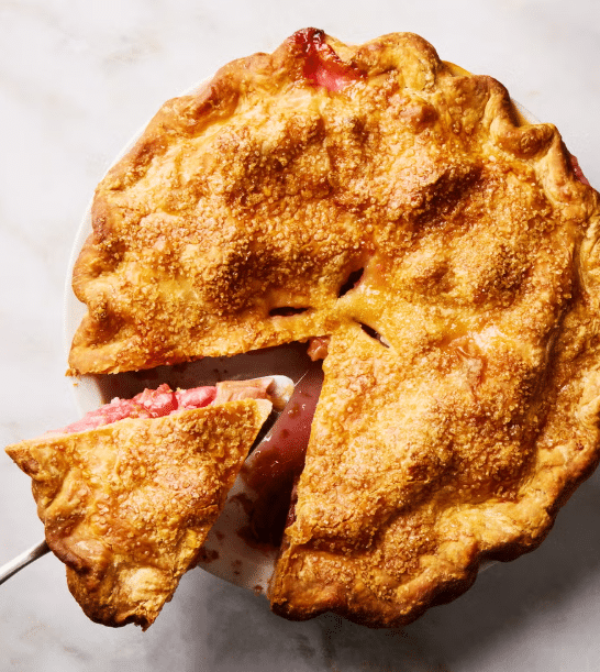 Old Fashioned Rhubarb Pie