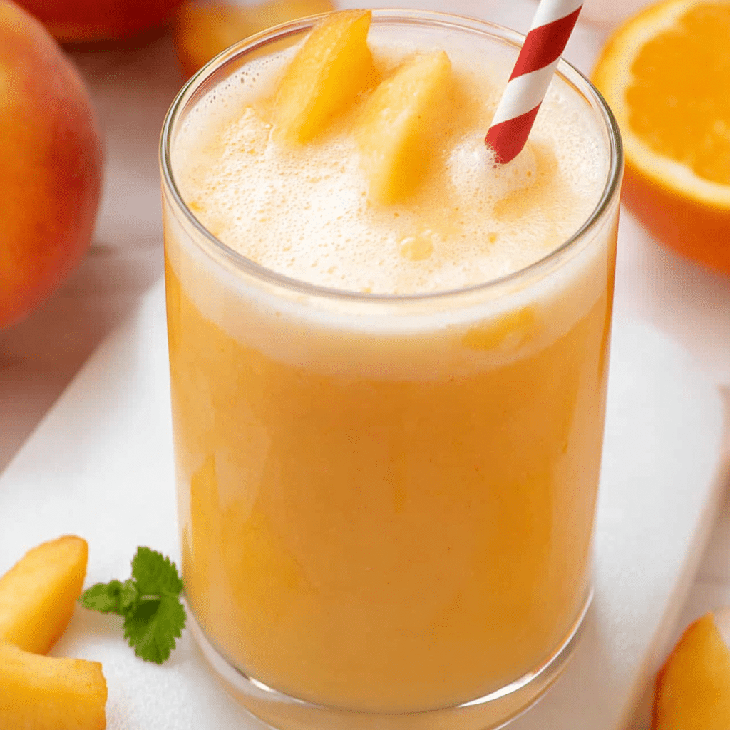 Orange Peach Smoothie