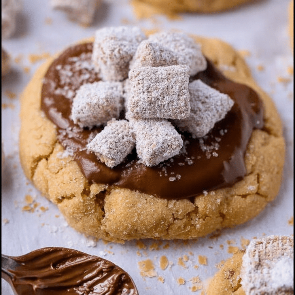 Peanut Butter Muddy Buddies Cookies