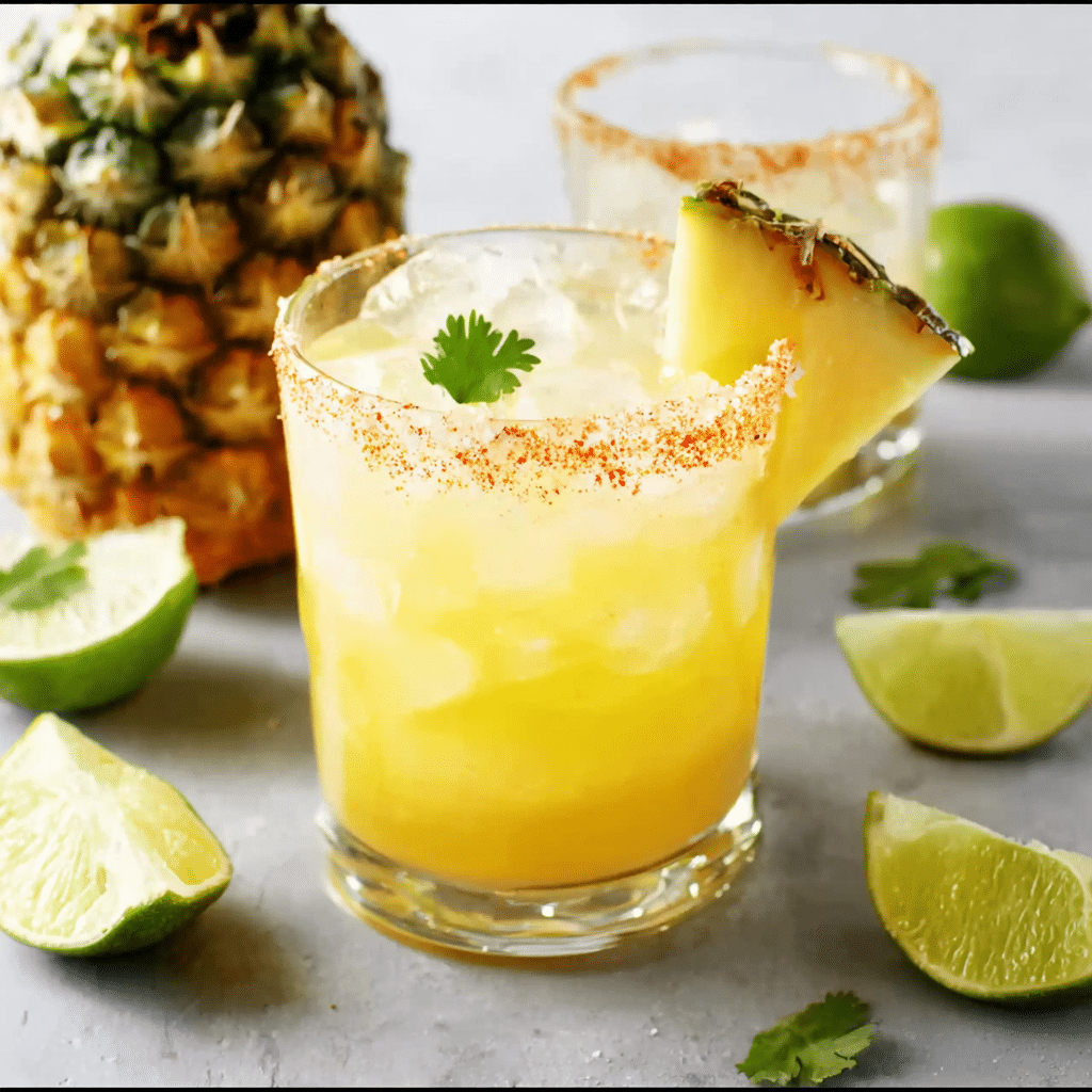 Pineapple Margarita Mocktail
