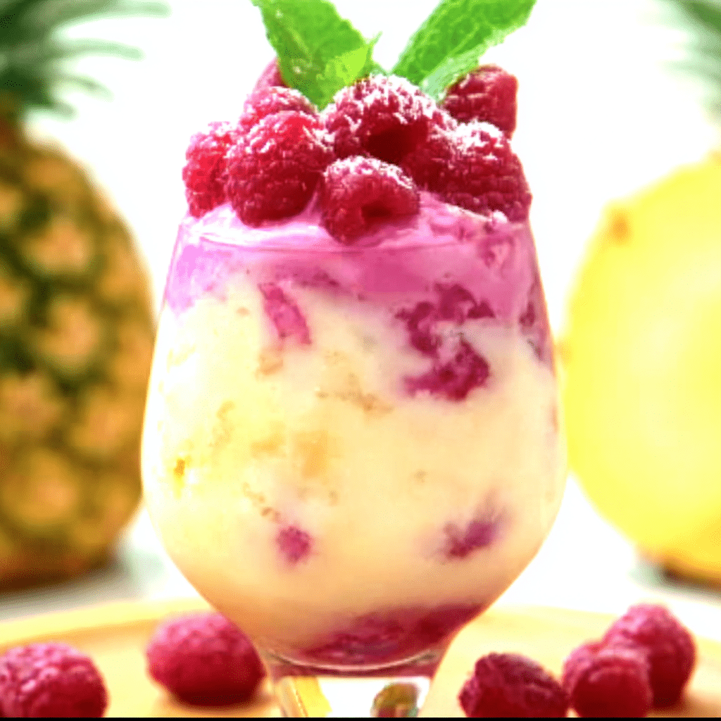 Raspberry Colada Twist