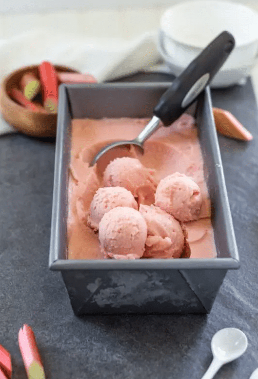 Rhubarb Sorbet