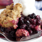 Saskatoon Berry Crisp