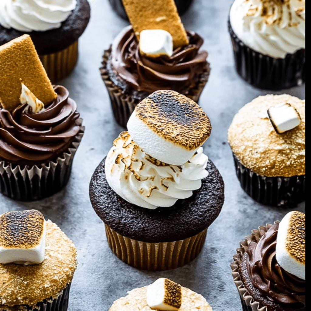 Smores Cupcakes