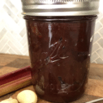 Spiced Rhubarb Steak Sauce