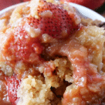 Sweet Strawberry Rhubarb Crisp