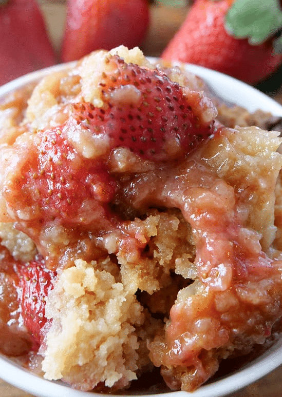 Sweet Strawberry Rhubarb Crisp