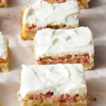 Viral Rhubarb Custard Bars