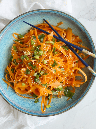 Viral TikTok Carrot Salad
