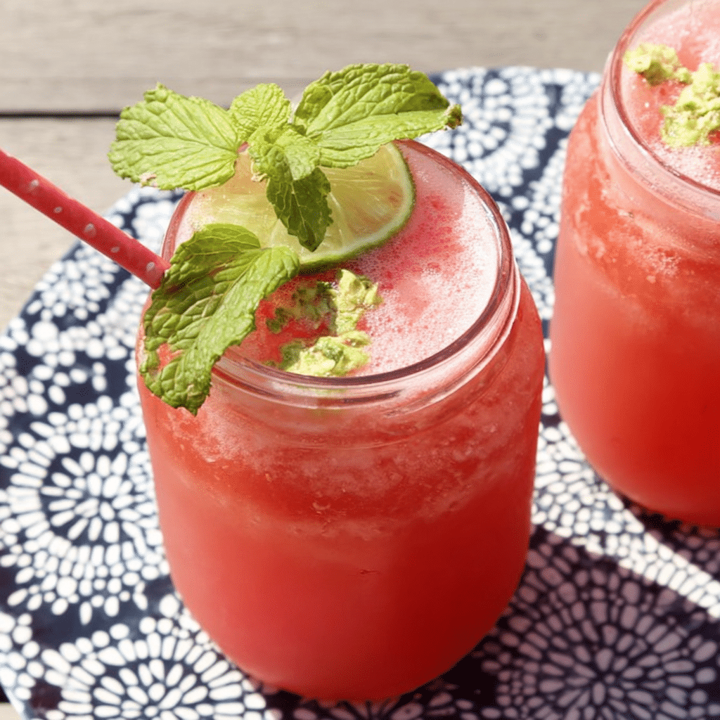Watermelon Mint Mocktail