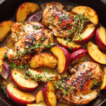 Chicken with Peaches