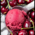 Fresh Cherry Sorbet