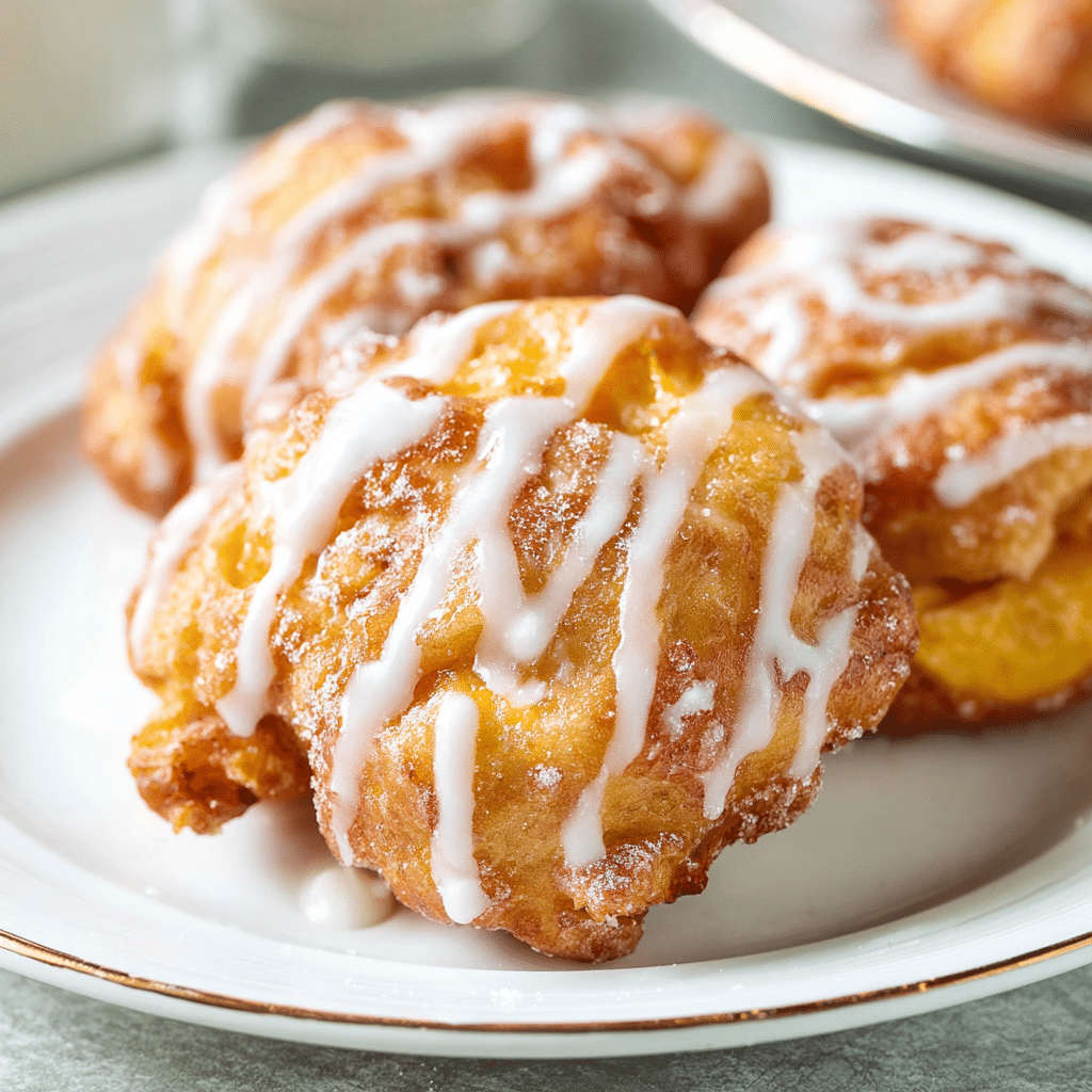 Fresh Peach Fritters 3