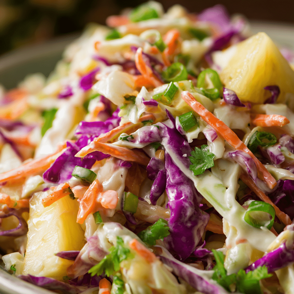 Hawaiian Coleslaw