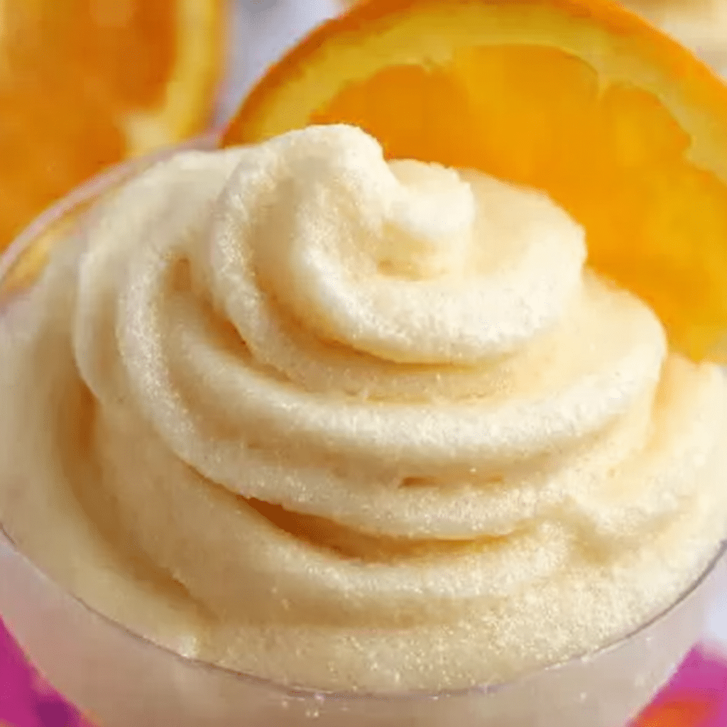 Homemade Orange Dole Whip