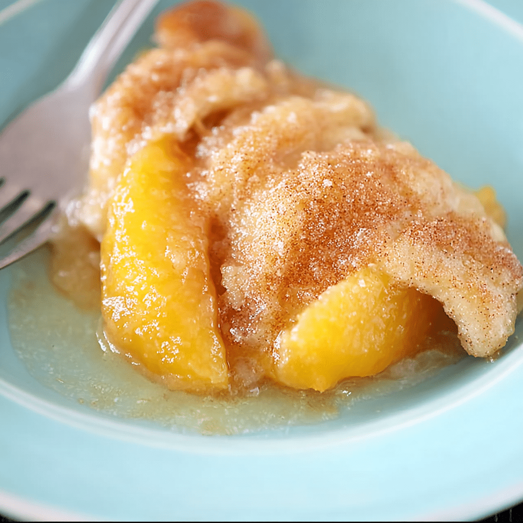 Peach Dumplings
