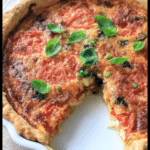 Basil Tomato Pie