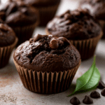 Chocolate Spinach Muffins