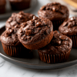 Chocolate Zucchini Muffins