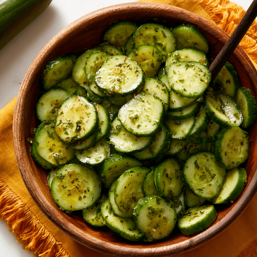 Cold Cucumber Salad