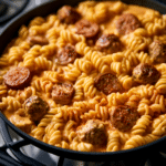 Creamy Cajun Sausage Pasta 3