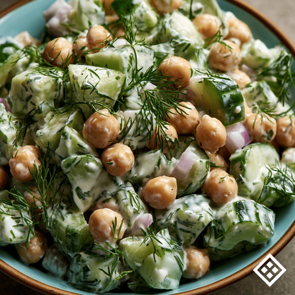 Creamy Chickpea Salad