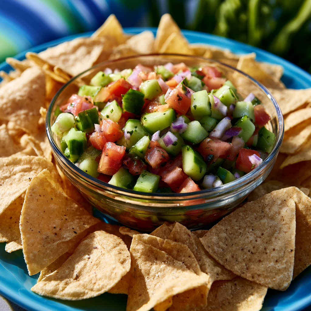 Crisp Cucumber Salsa