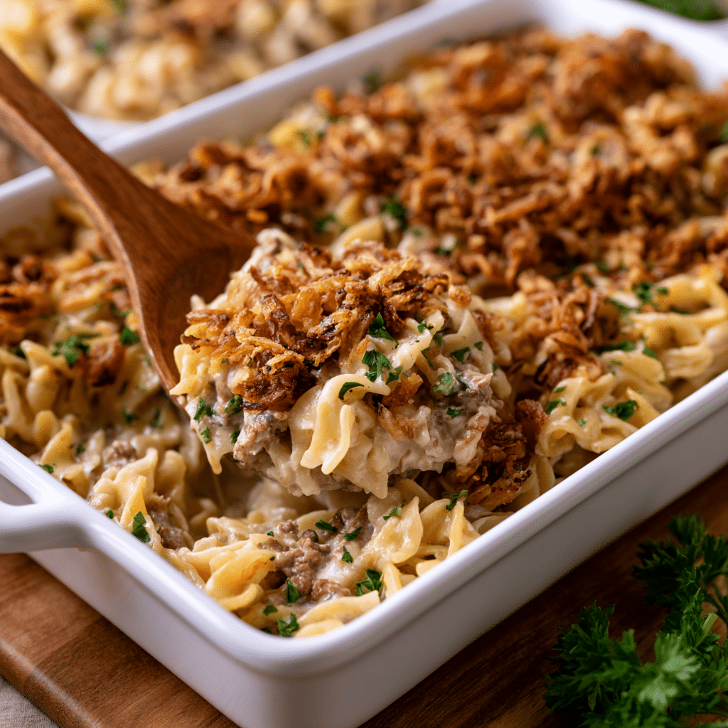French Onion Beef Casserole