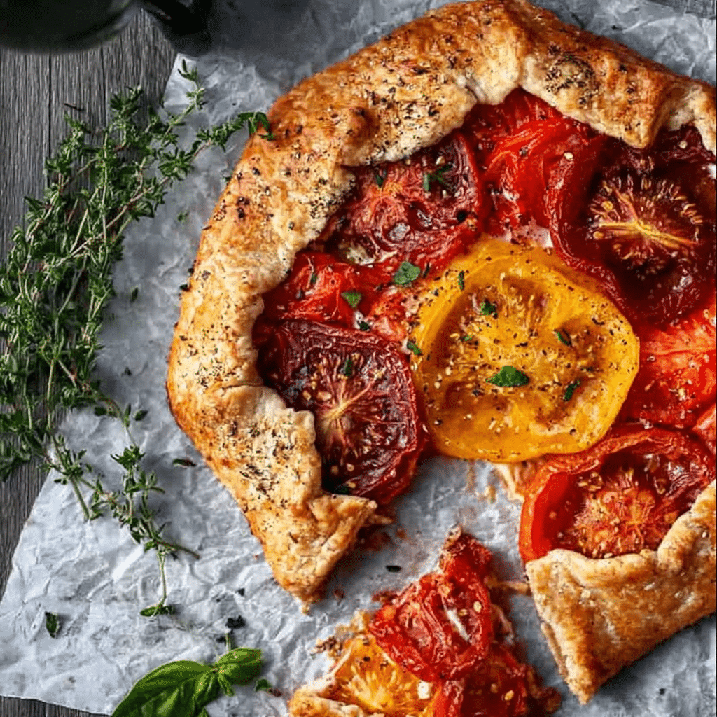 Heirloom Tomato Galette