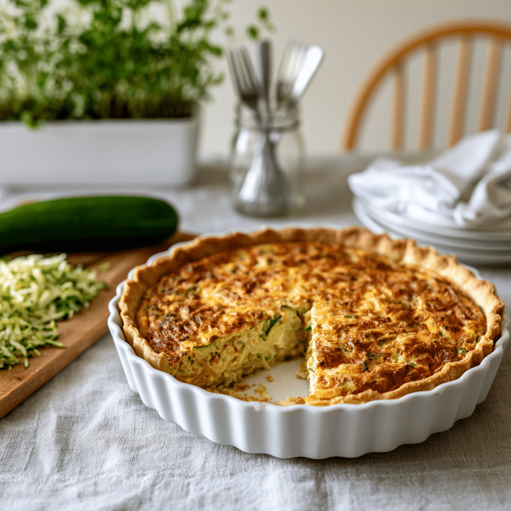 Keto Crustless Zucchini Quiche
