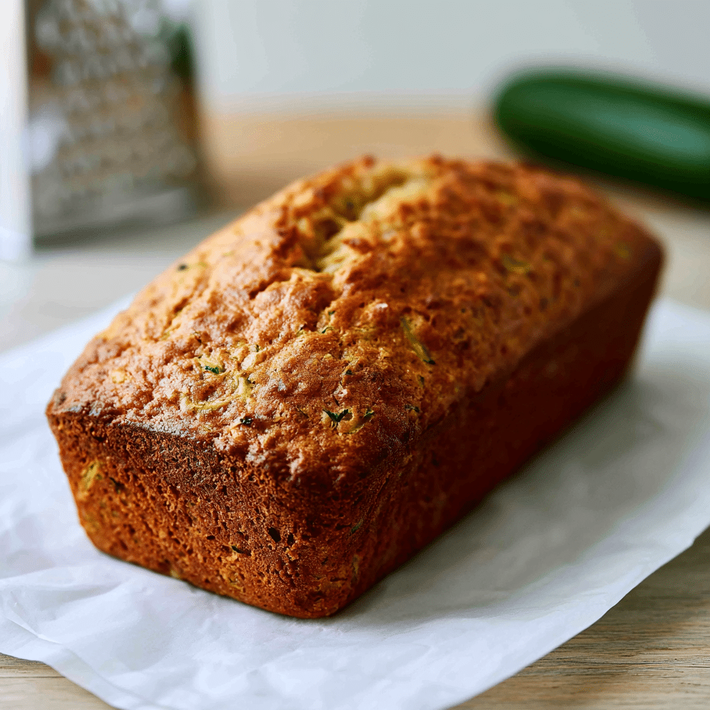 Low Sugar Zucchini Bread