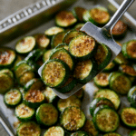 Oven Roasted Parmesan Zucchini