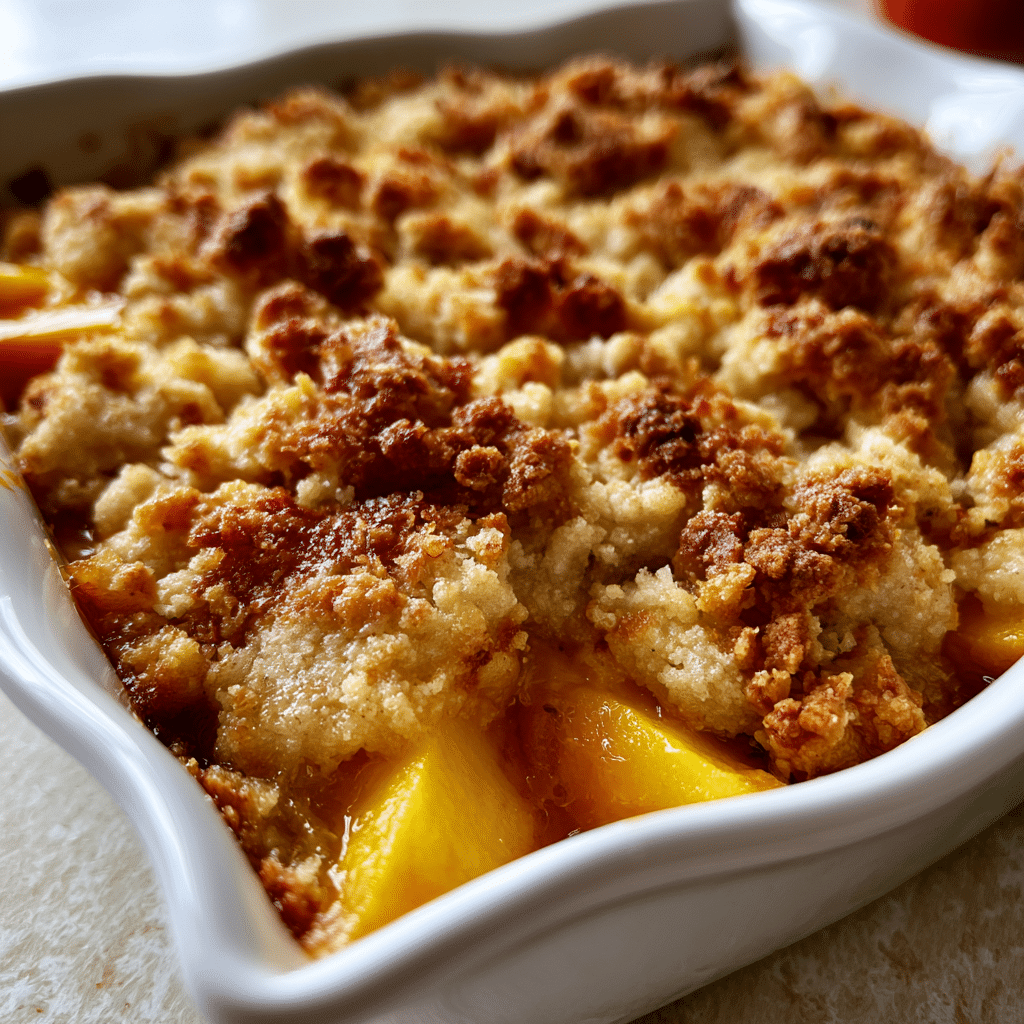 Peach Cobbler