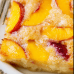 Peach Custard Dessert