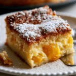 Peaches and Cream Cake
