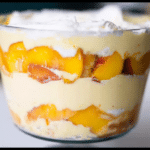 Peaches and Cream Trifle