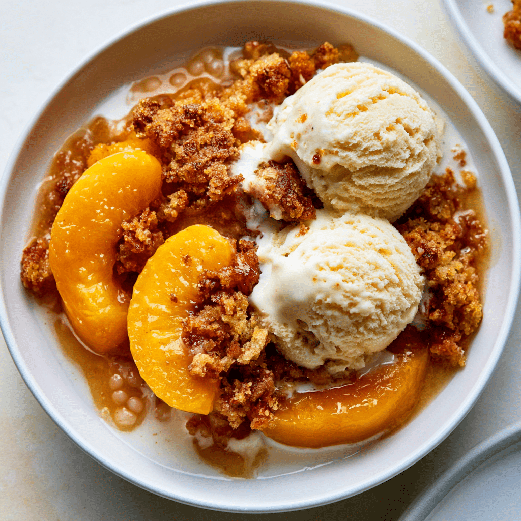 Southern Peach Cobbler