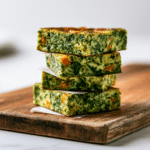 Spinach Zucchini Frittata Fingers