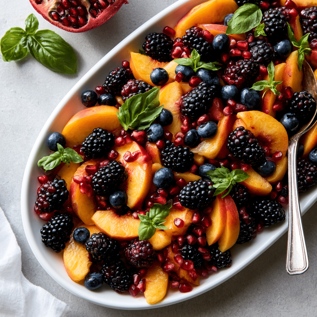 Summer Peach Fruit Salad 2