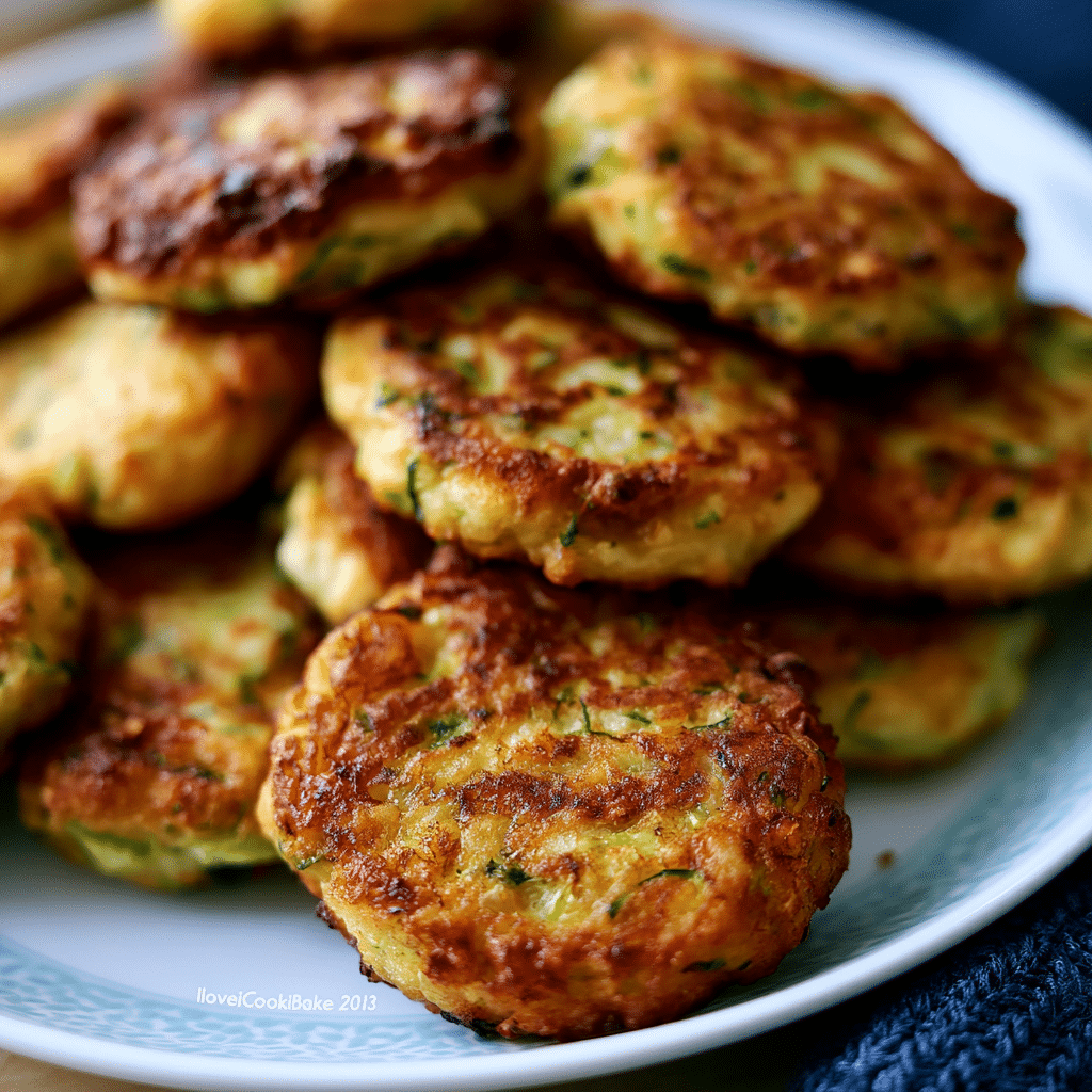 Zucchini Cakes Recipe