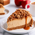 Apple Crisp Cheesecake
