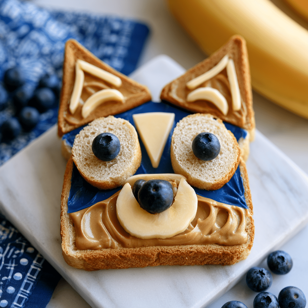 Bluey Peanut Butter Sandwich