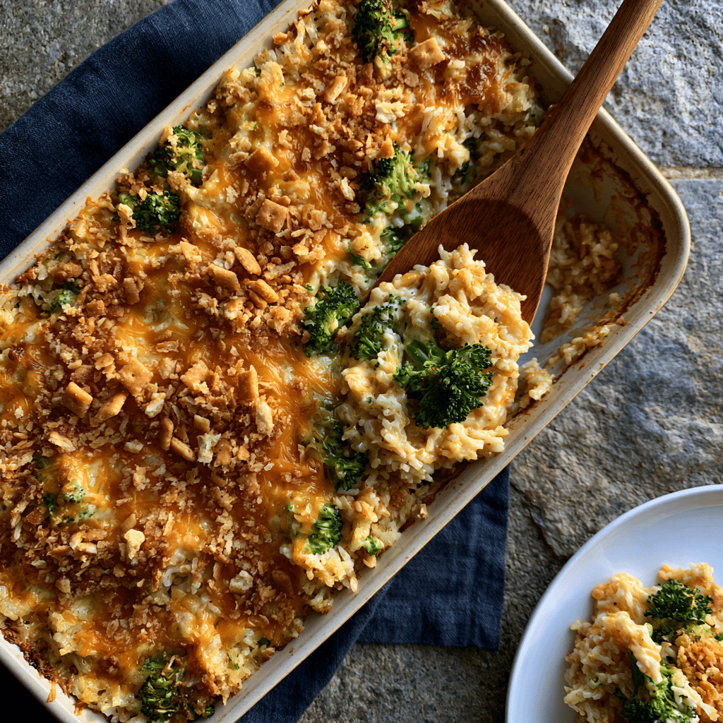 Broccoli Cheddar Chicken Casserole