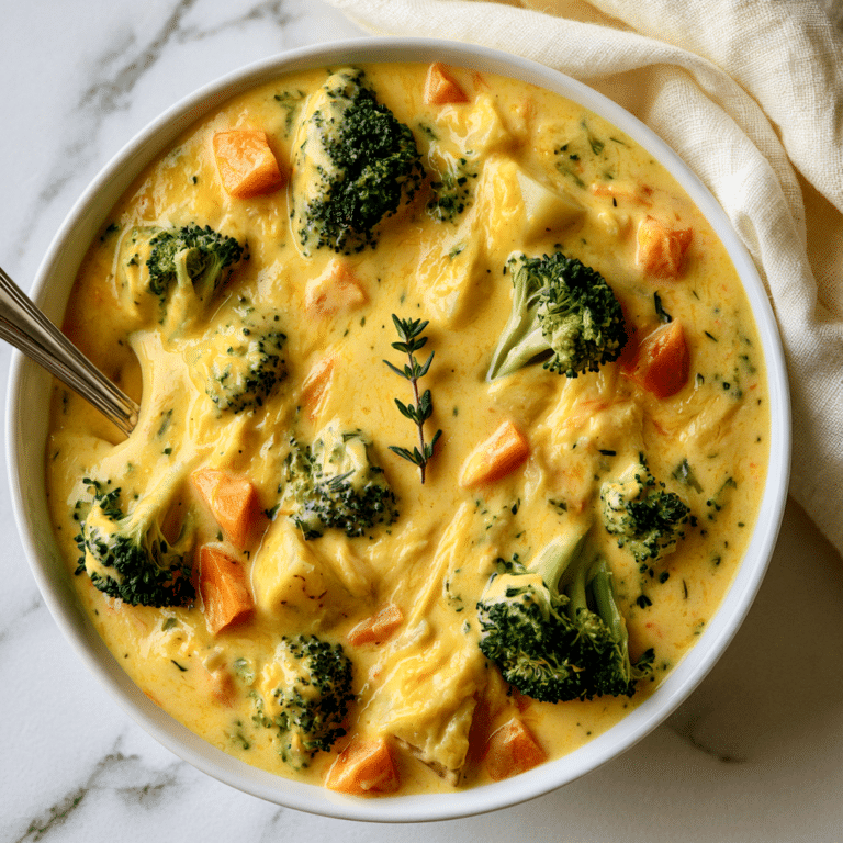 Broccoli Potato Cheese Soup 3
