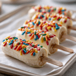 Frozen Yogurt Banana Pops
