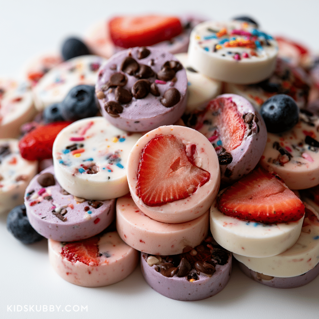 Frozen Yogurt Bites