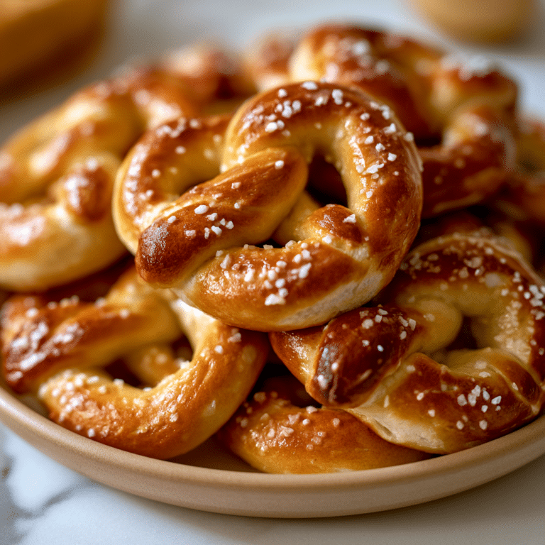 Homemade Soft Pretzels
